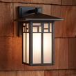 Weaver Chocolate Bronze Outdoor Entrance Wall Sconce, , large image number 1