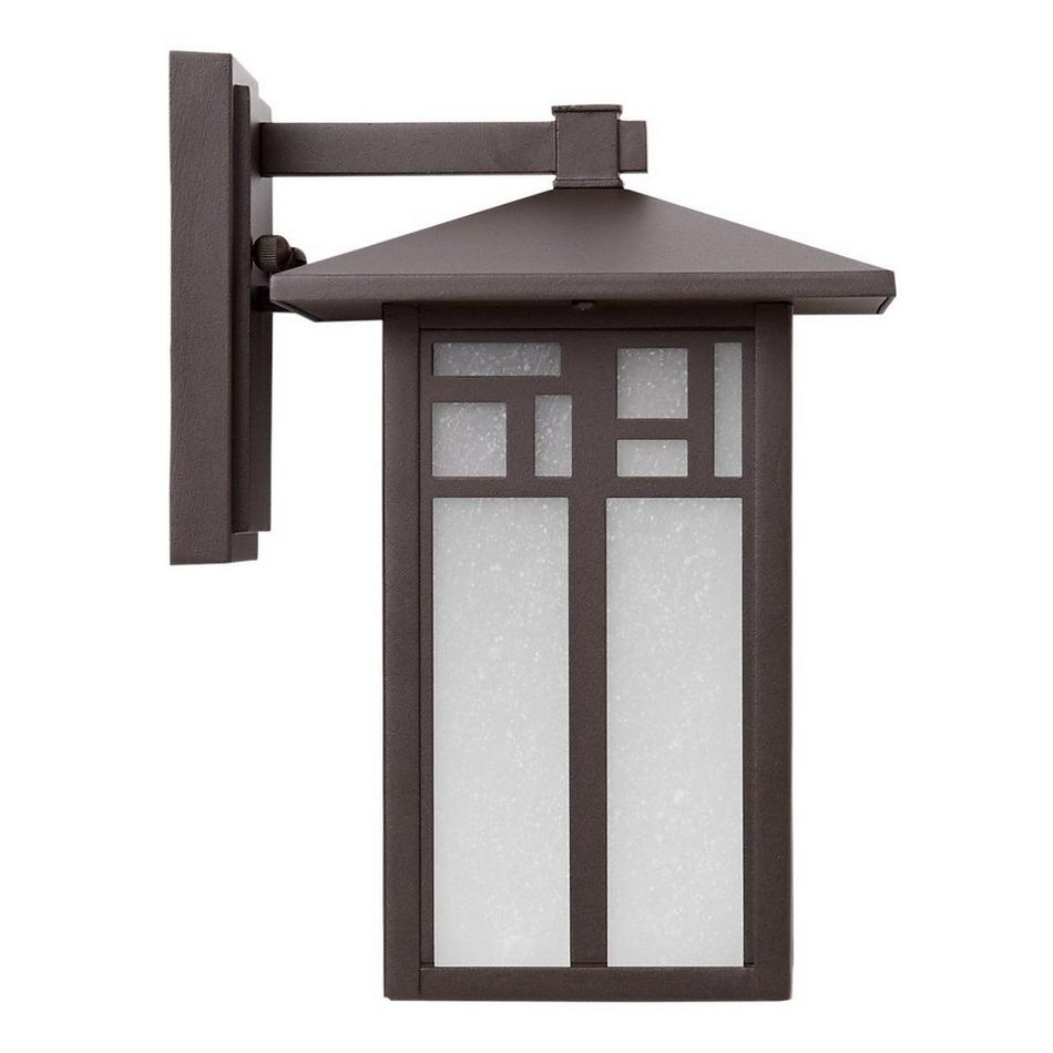 Weaver Chocolate Bronze Outdoor Entrance Wall Sconce, , large image number 3