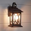 Kingston Manor Dark Bronze Outdoor Entrance Wall Sconce, , large image number 1