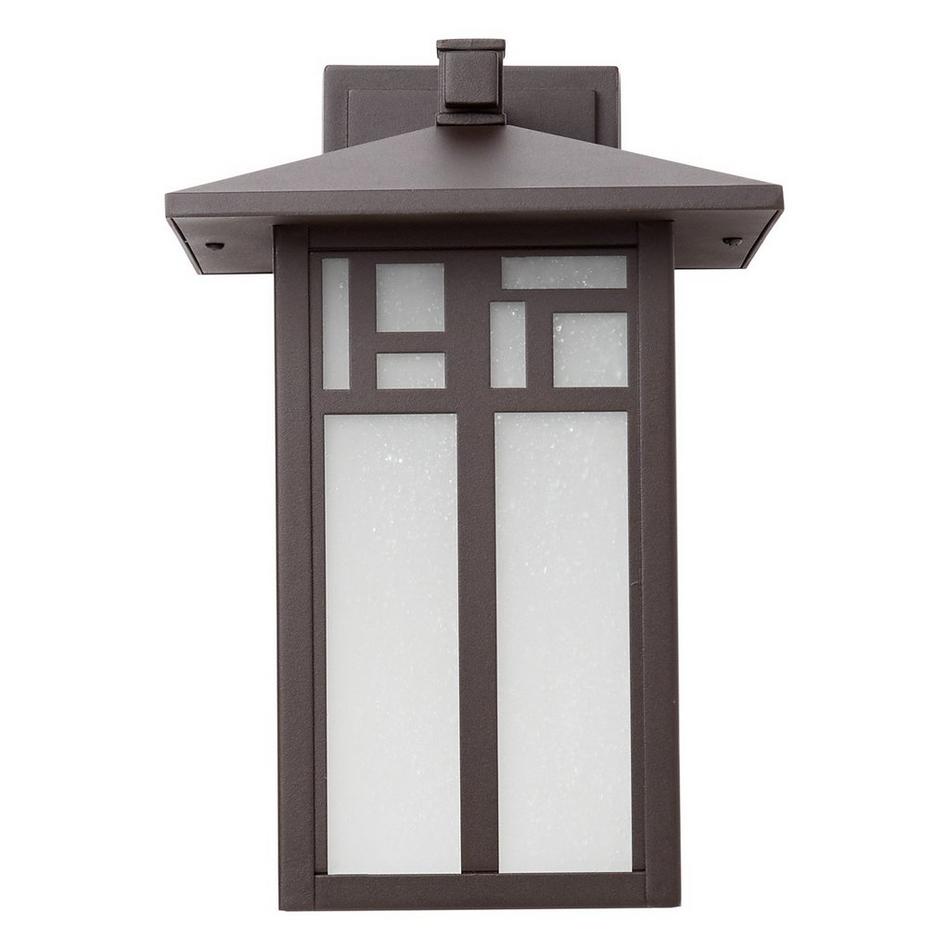 Weaver Chocolate Bronze Outdoor Entrance Wall Sconce, , large image number 4