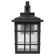 Ambler Outdoor Entrance Wall Sconce - Clear Seeded, , large image number 4