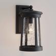 15" Woodberry Outdoor Entrance Wall Sconce - Black, , large image number 0