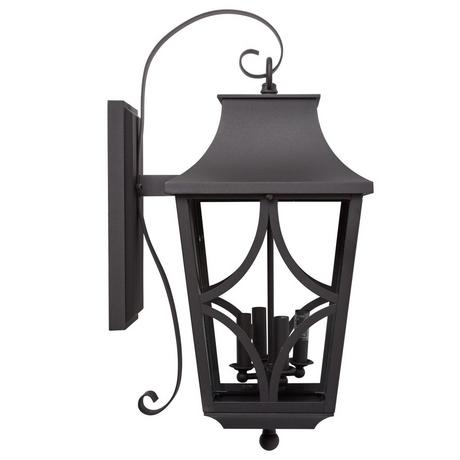 Altimeter 4-Light Candelabra Outdoor Wall Sconce