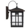 Ambler Outdoor Entrance Wall Sconce - Clear Seeded, , large image number 3