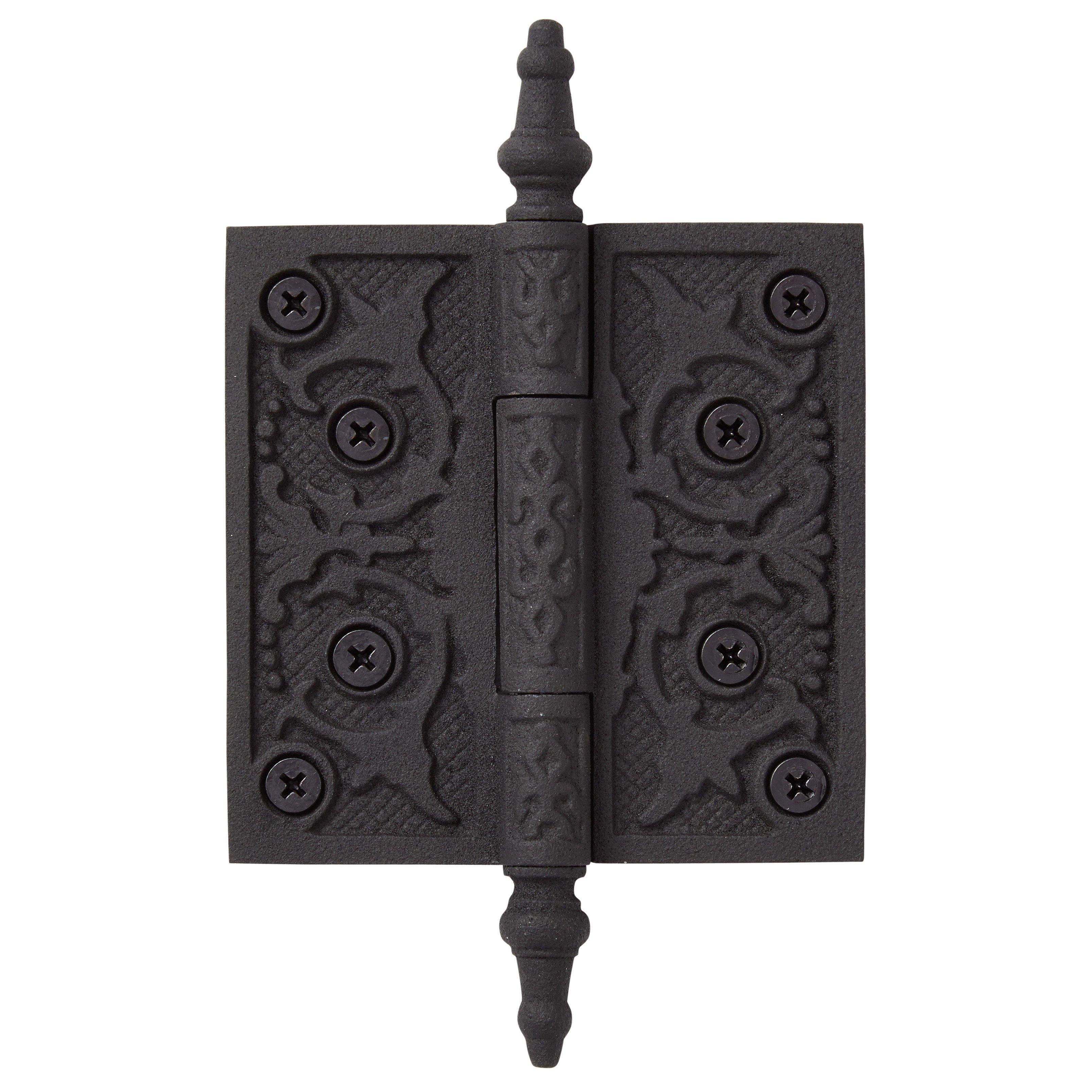 Art Deco Cast Iron Door Hinge | Signature Hardware