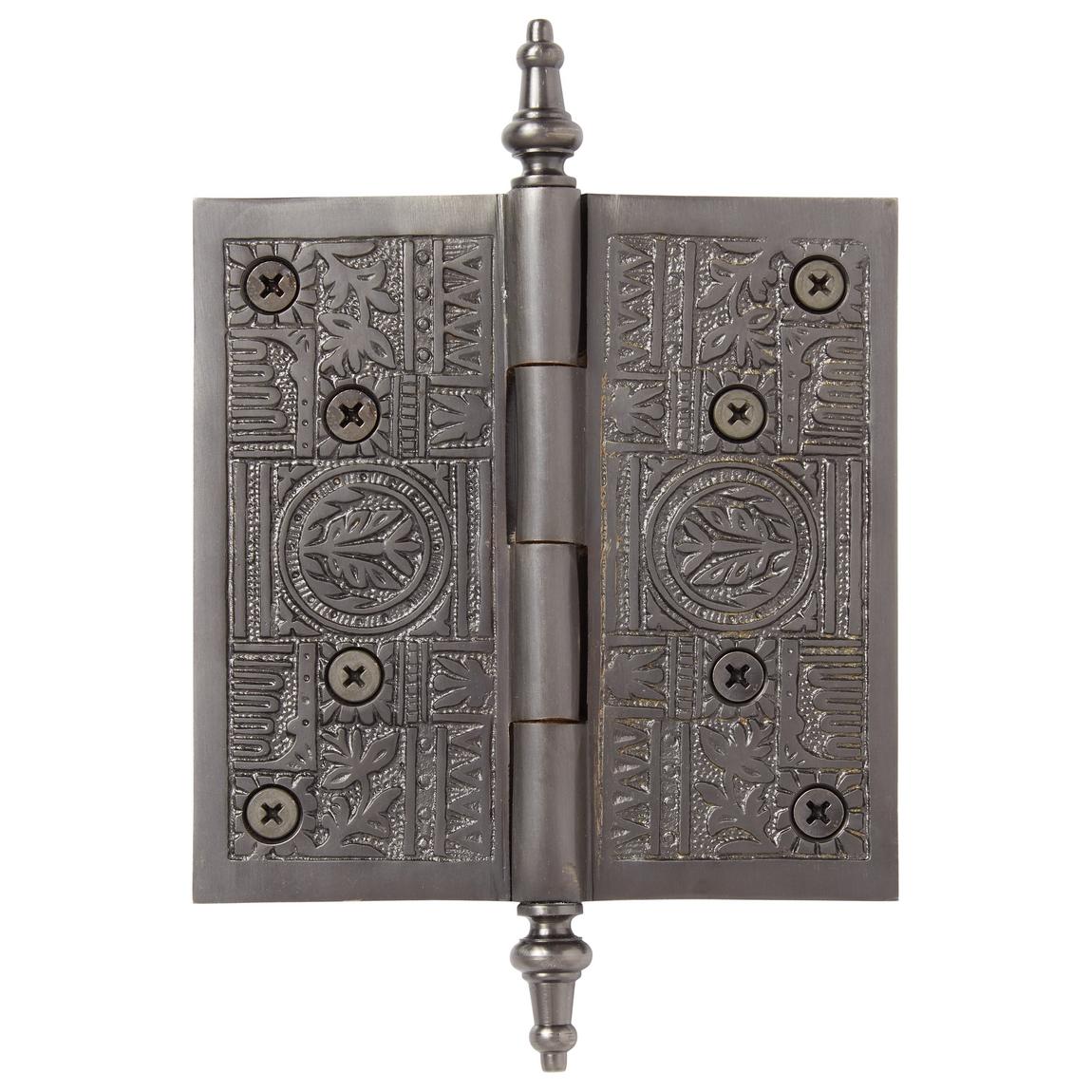 Small Traditional Solid Brass Strap Hinge Oil Rubbed Bronze