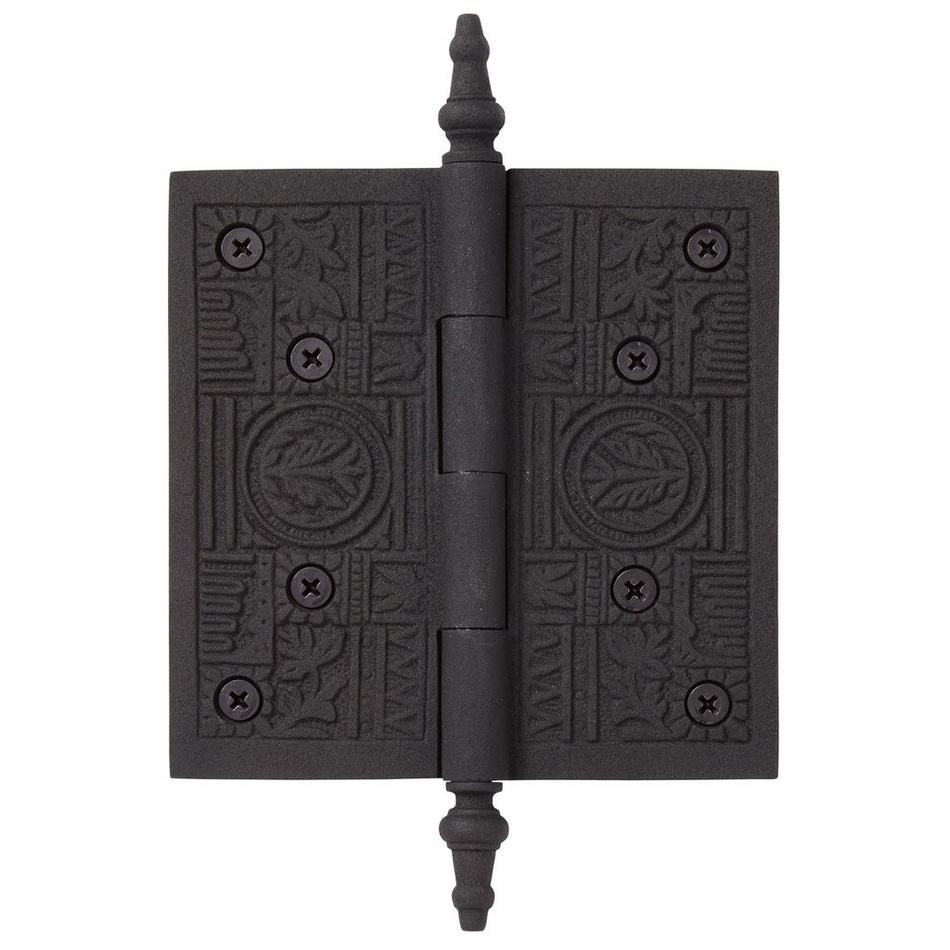 Quilted Cast Iron Door Hinge, , large image number 0