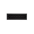 Appert Steel Floor Register - Black 2-1/4" x 12" (3-1/2" x 13-3/8" Overall), , large image number 0
