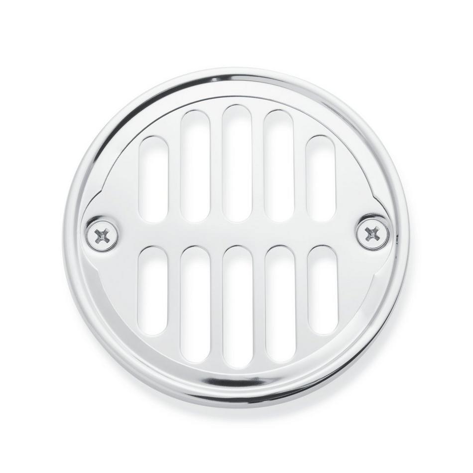 Round Grill Shower Drain Strainer Set, , large image number 1