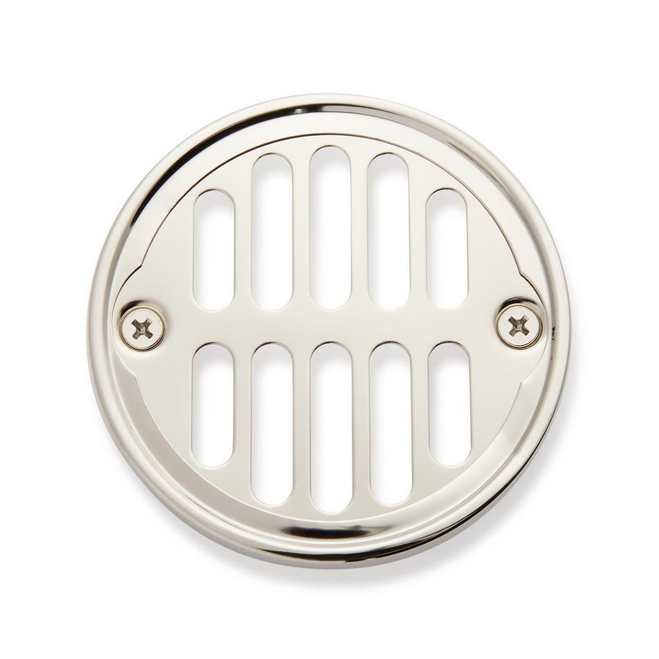 Round Grill Shower Drain Strainer Set, , large image number 2