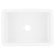 27" Derin Drop-In Fireclay Sink - White, , large image number 3