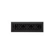 Ballas Steel Floor Register - Black 2-1/4" x 12" (3-1/2" x 13-3/8" Overall), , large image number 0