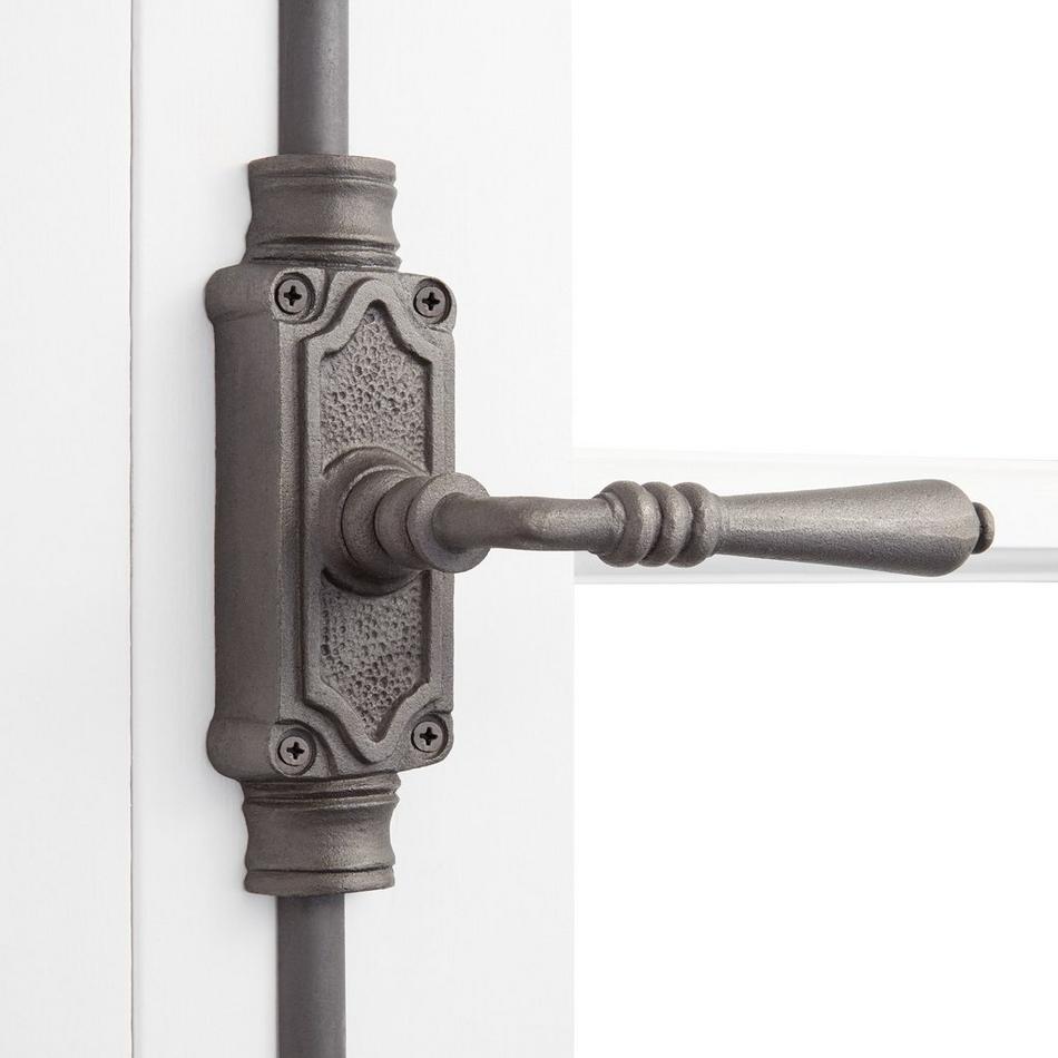Lever Handle Iron Door Cremone Bolt, , large image number 0