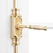 Havering Brass Door Cremone Bolt - Polished Brass, , large image number 2