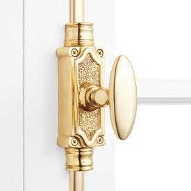 Stepney Brass Door Cremone Bolt | Signature Hardware