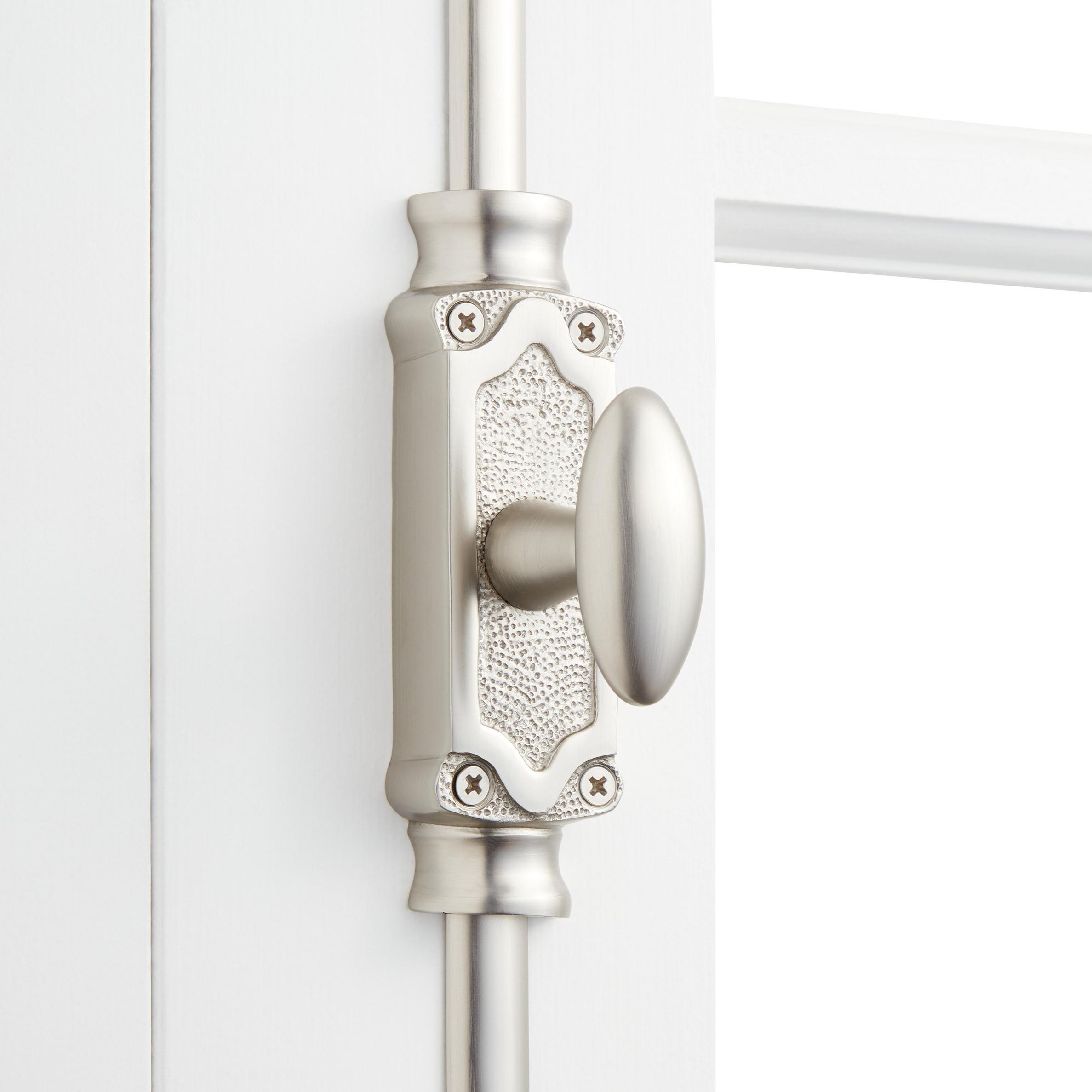 Temple Brass Window Cremone Bolt | Signature Hardware