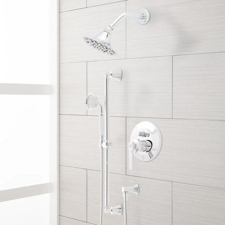 Cooper Shower System with Hand Shower