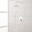 Cooper Shower System with Rainfall Shower and Hand Shower, , large image number 1