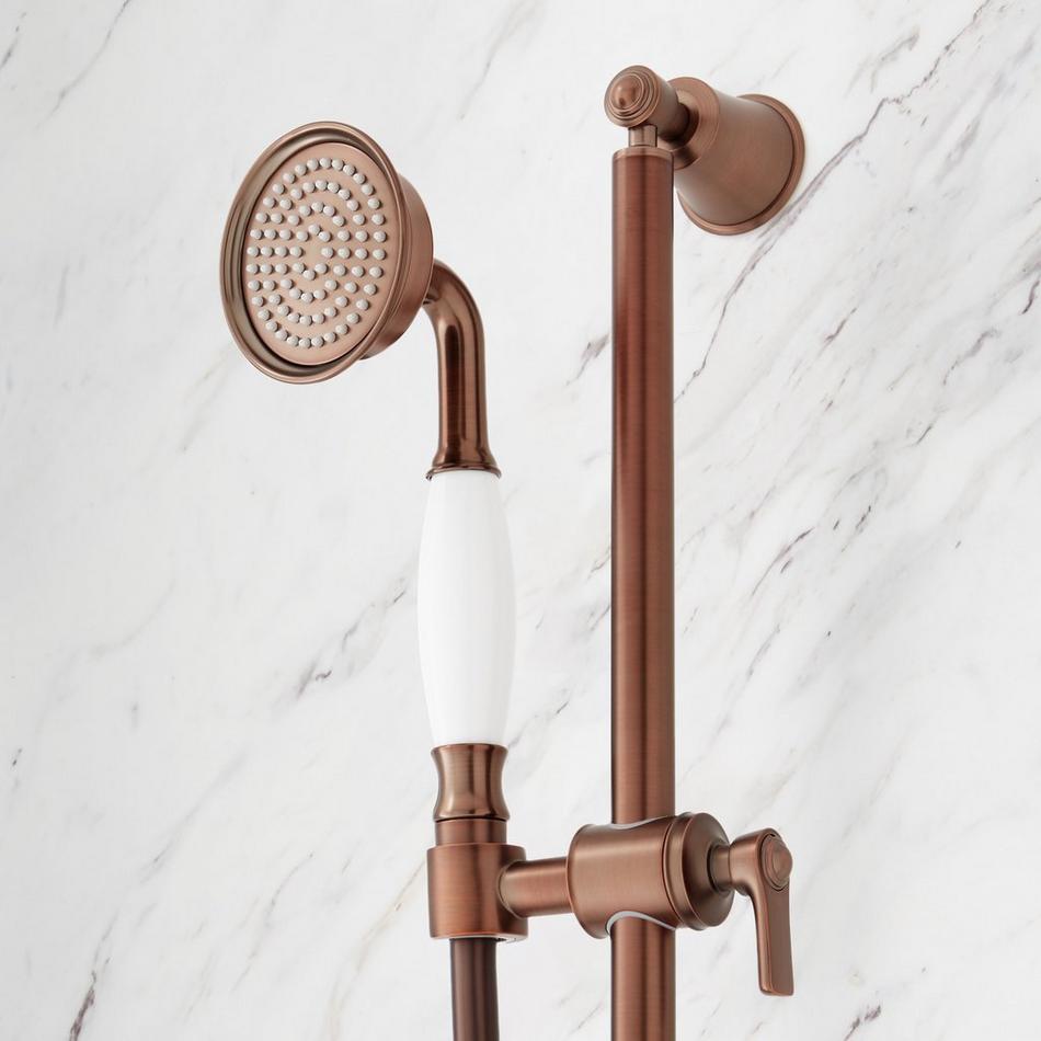 Cooper Shower System with 10" Rainfall Shower and Hand Shower - Oil Rubbed Bronze, , large image number 3