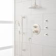 Cooper Pressure Balance Shower System with Rainfall Shower, 3 Body Sprays and Hand Shower, , large image number 0