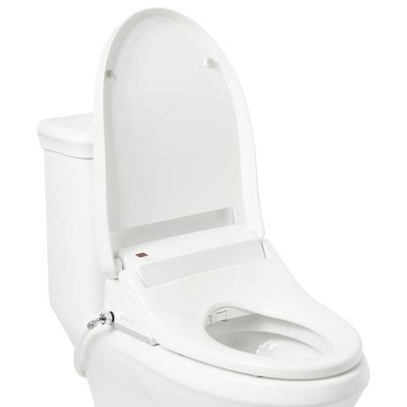 Burwell Elongated Electronic Bidet Toilet Seat