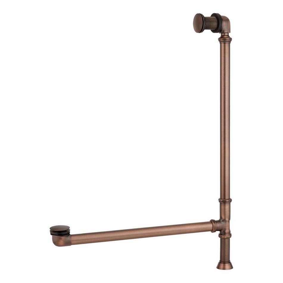 Extended Pop-Up Tub Drain - Swivel Head - Standard Overflow - 1-1/2" Tubing, , large image number 5