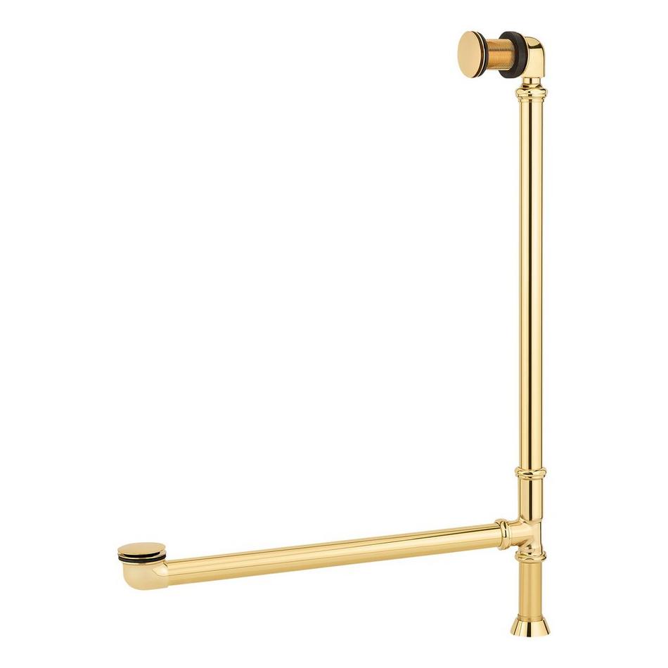 Extended Pop-Up Tub Drain - Swivel Head - Standard Overflow - 1-1/2" Tubing, , large image number 6