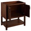 30" Morris Console Vanity - Rustic Brown - Vanity Cabinet Only, , large image number 1