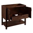 36" Morris Console Vanity - Rustic Brown - Vanity Cabinet Only, , large image number 1