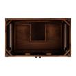 36" Morris Console Vanity - Rustic Brown - Vanity Cabinet Only, , large image number 2