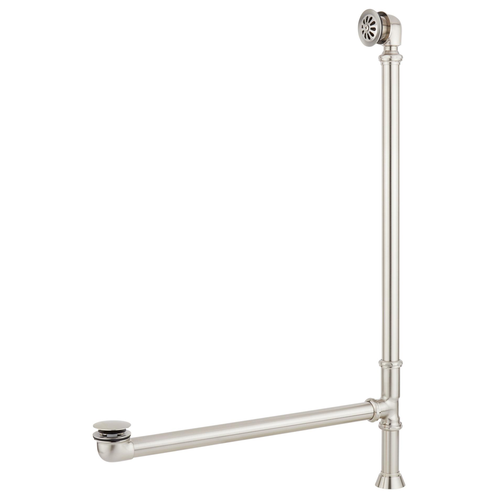 Extended PopUp Tub Drain Swivel Head Daisy Wheel Overflow 11/2