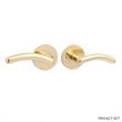 Milo Solid Brass Lever Set - Passage, Privacy & Dummy, , large image number 1