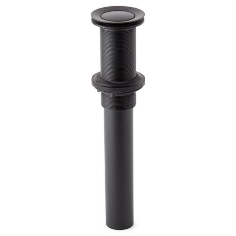 Extended Press Type Pop-Up Bathroom Drain - 1-1/2"