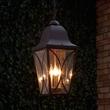 Cardigan 3-Light Outdoor Hanging Pendant - Black Bronze, , large image number 1