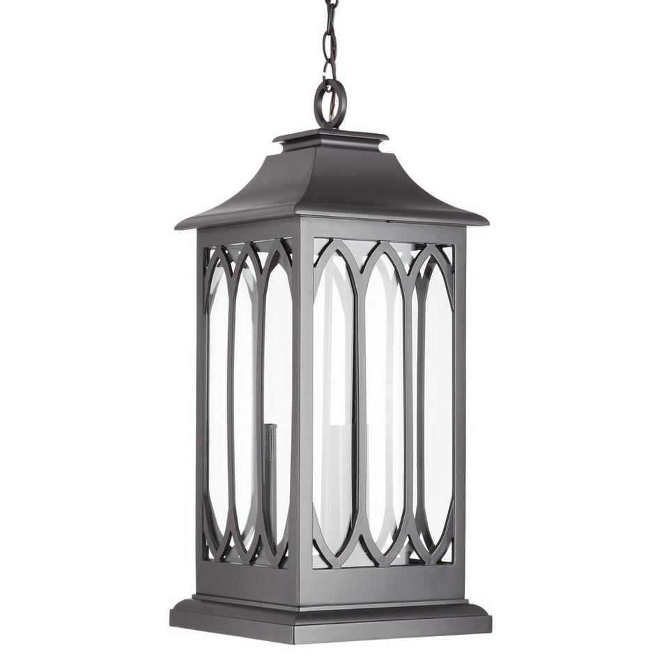 Stonehouse 3-Light Outdoor Pendant - Smooth Bronze, , large image number 2