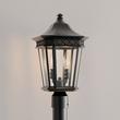 Foxfield 2-Light Outdoor Post Lantern - Black, , large image number 0