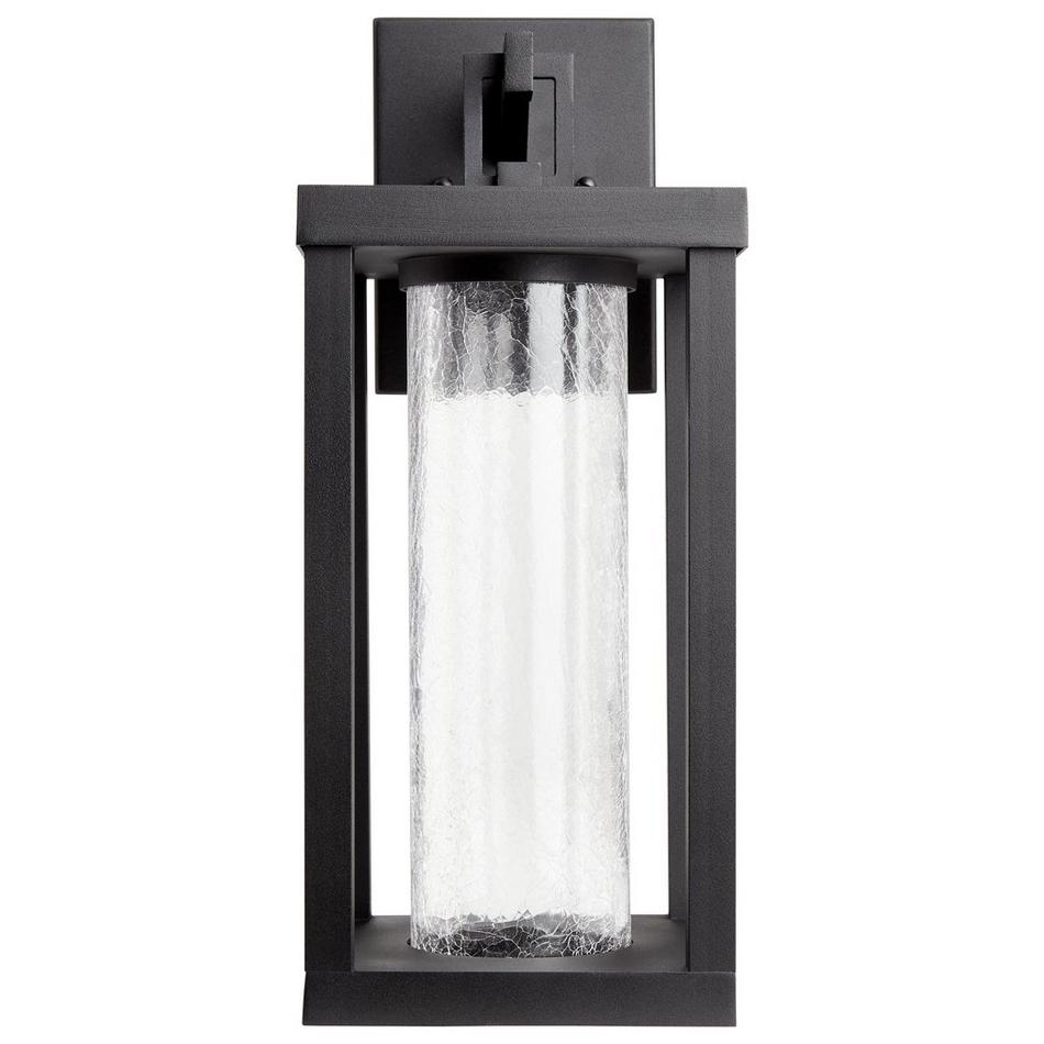 18" Willmar Outdoor Entrance Wall Sconce - Single LED Light - Black, , large image number 2