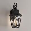 Cardigan 2-Light Outdoor Entrance Wall Sconce - Black Bronze, , large image number 0