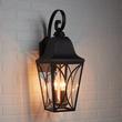 Cardigan 3-Light Outdoor Entrance Wall Sconce - Black Bronze, , large image number 0