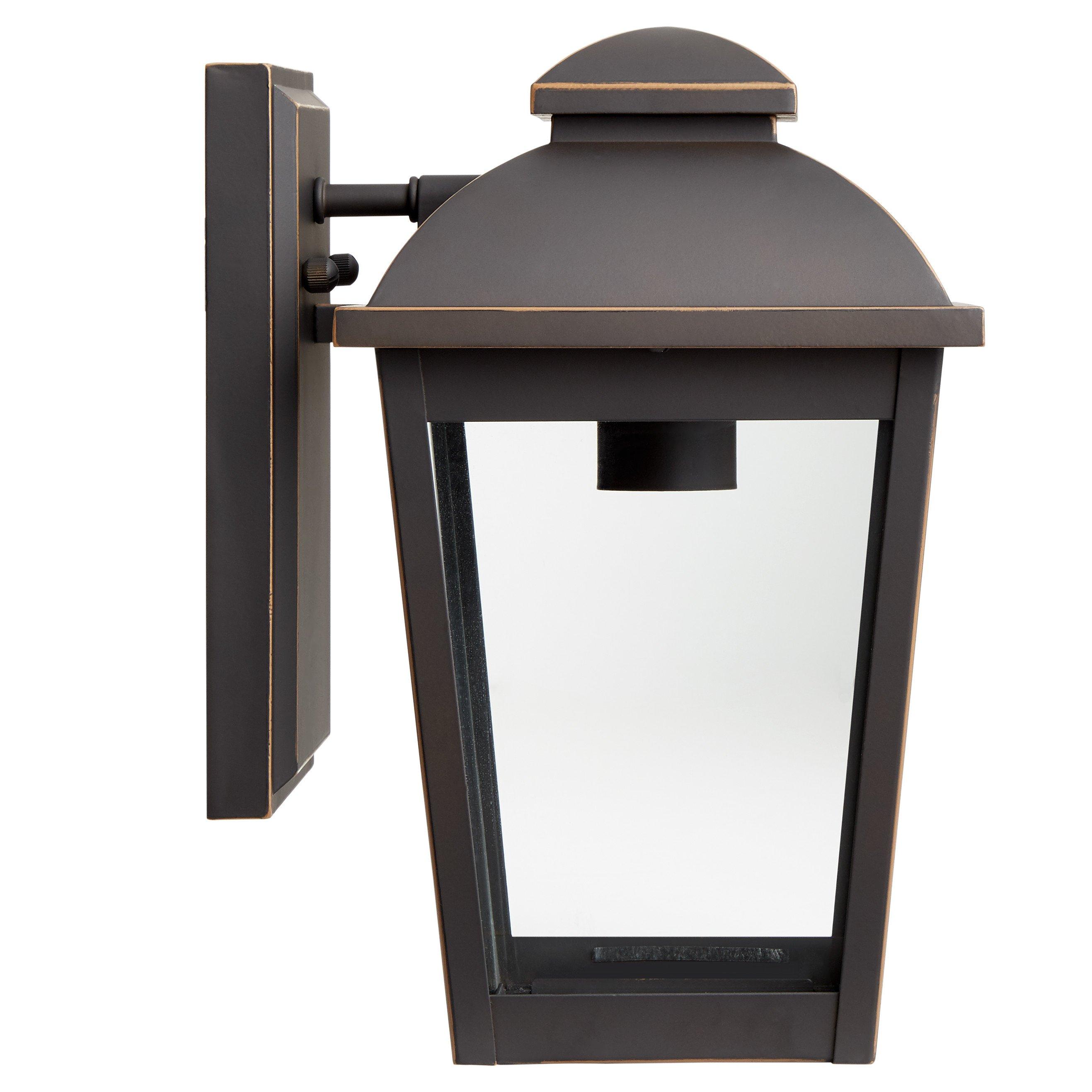 Oil rubbed bronze outdoor deals wall sconce