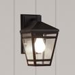 Edgehill Outdoor Entrance Wall Sconce -Single Light - Black, , large image number 0