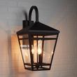Edgehill 3-Light Outdoor Entrance Wall Sconce - Black, , large image number 1