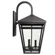 Edgehill 3-Light Outdoor Entrance Wall Sconce - Black, , large image number 3