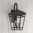 Edgehill 3-Light Outdoor Entrance Wall Sconce - Black, , large image number 0