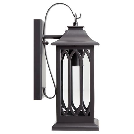 13" Stonehouse Outdoor Entrance Wall Sconce - Single Light - Smooth Bronze