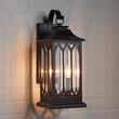 20" Stonehouse 2-Light Outdoor Entrance Wall Sconce - Smooth Bronze, , large image number 1