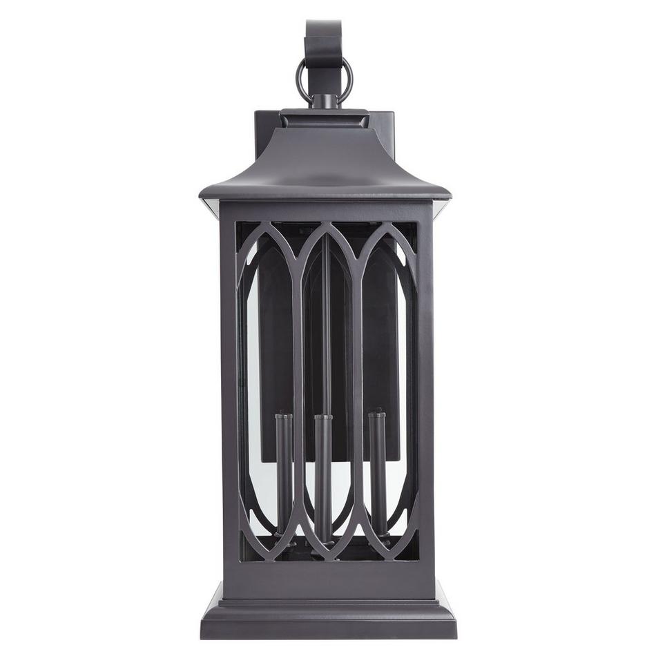 Stonehouse 3-Light Outdoor Entrance Wall Sconce - Smooth Bronze, , large image number 2