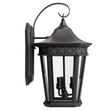Foxfield 3-Light Outdoor Entrance Wall Sconce - Black, , large image number 3