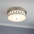 Spotswood Flush-Mount Ceiling Light - Single Light - Polished Nickel, , large image number 1