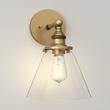 Barwell Vanity Sconce - Single Light - Clear Shade, , large image number 0